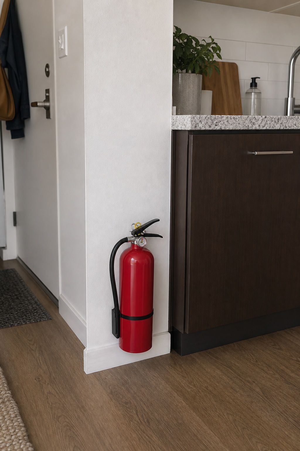 Rechargeable Home Fire Extinguisher small apartment idea for 20 First Apartment Essentials From Amazon Every New Renter Actually Needs.