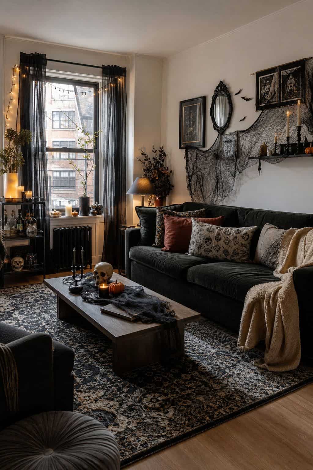 Choose One Immersive Theme small apartment idea for Top 21 Halloween Party Decor Ideas for Small Apartments.