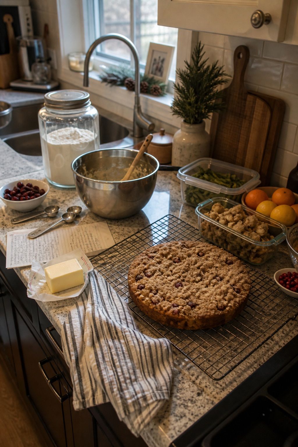 The Day Before, Bake the Dessert and Prep What Can Wait small apartment idea for Top 18 Holiday Hosting Top Tips for a Calm and Beautiful Celebration.