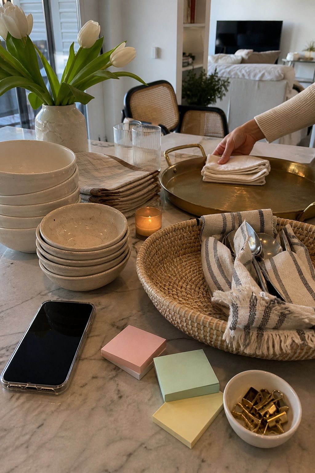 Delegate Specifically, Never Vaguely small apartment idea for Top 18 Holiday Hosting Top Tips for a Calm and Beautiful Celebration.
