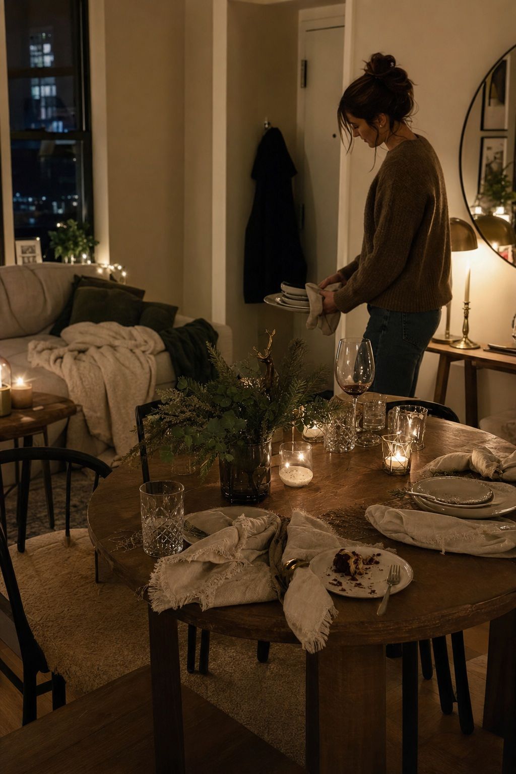 End the Night Graciously, Not Abruptly small apartment idea for Top 18 Holiday Hosting Top Tips for a Calm and Beautiful Celebration.