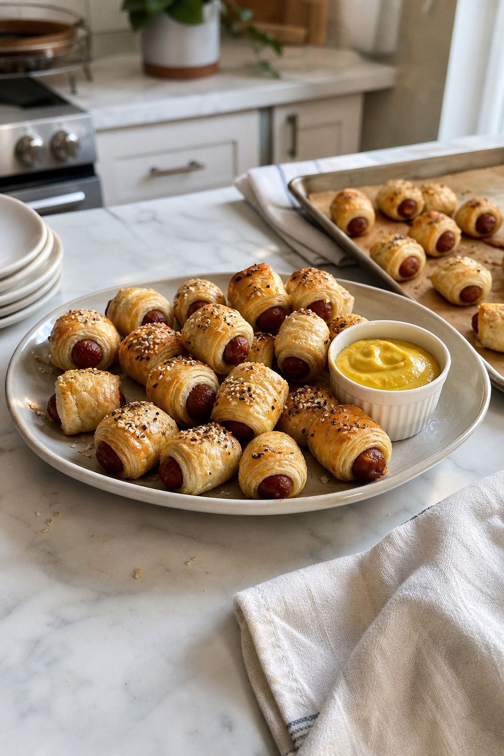 Pigs in a Blanket small apartment idea for Top 18 Hosting Appetizers That Wow Guests with Almost No Effort.