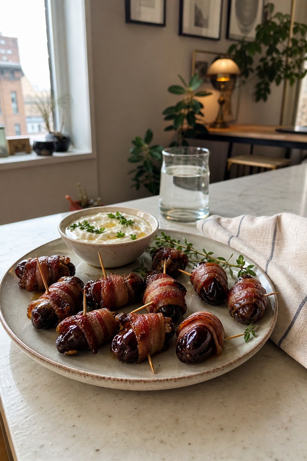 Bacon-Wrapped Dates small apartment idea for Top 18 Hosting Appetizers That Wow Guests with Almost No Effort.