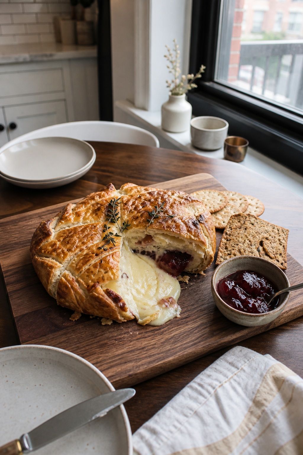 Brie en Croute small apartment idea for Top 18 Hosting Appetizers That Wow Guests with Almost No Effort.