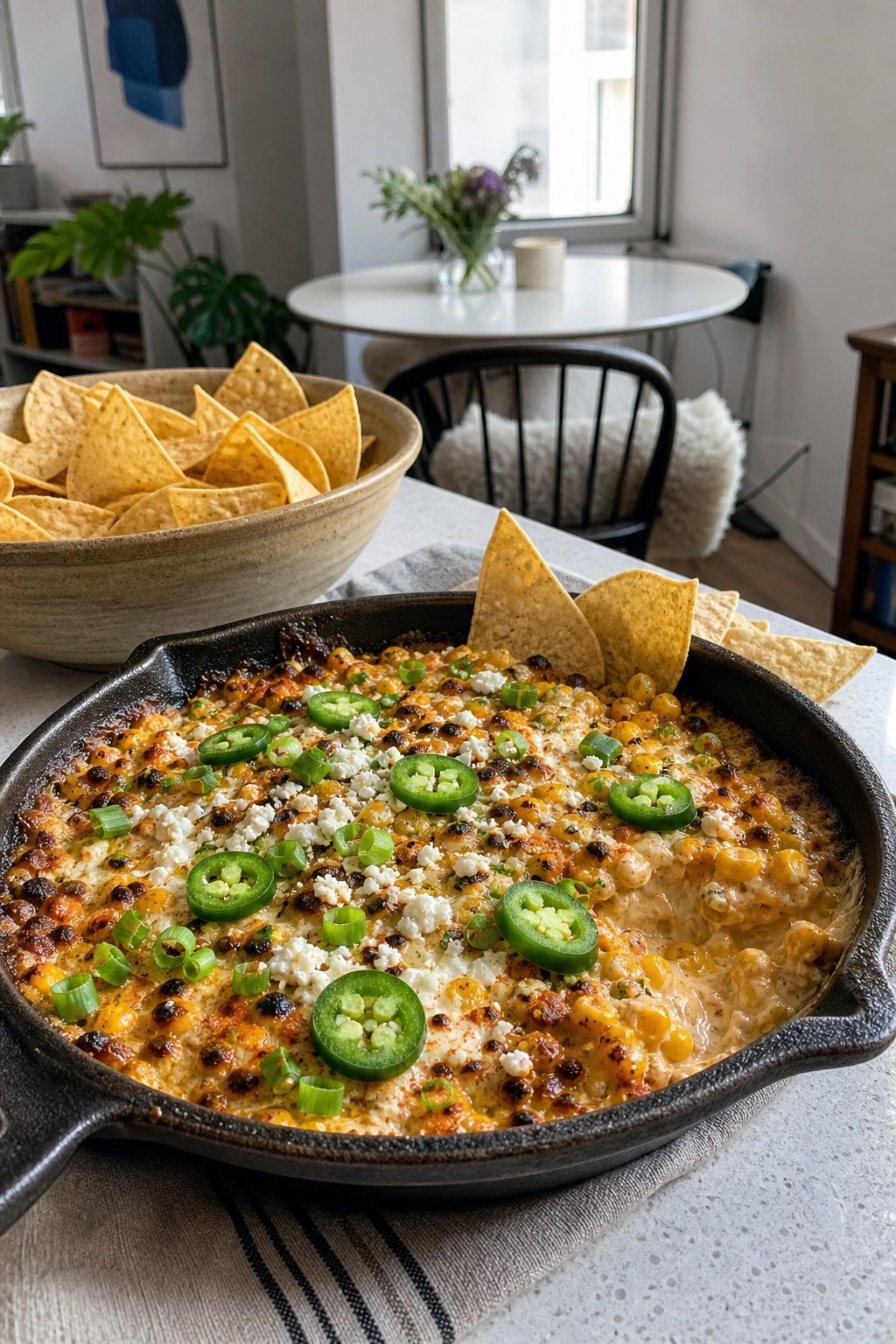 Hot Corn Dip small apartment idea for Top 18 Hosting Appetizers That Wow Guests with Almost No Effort.