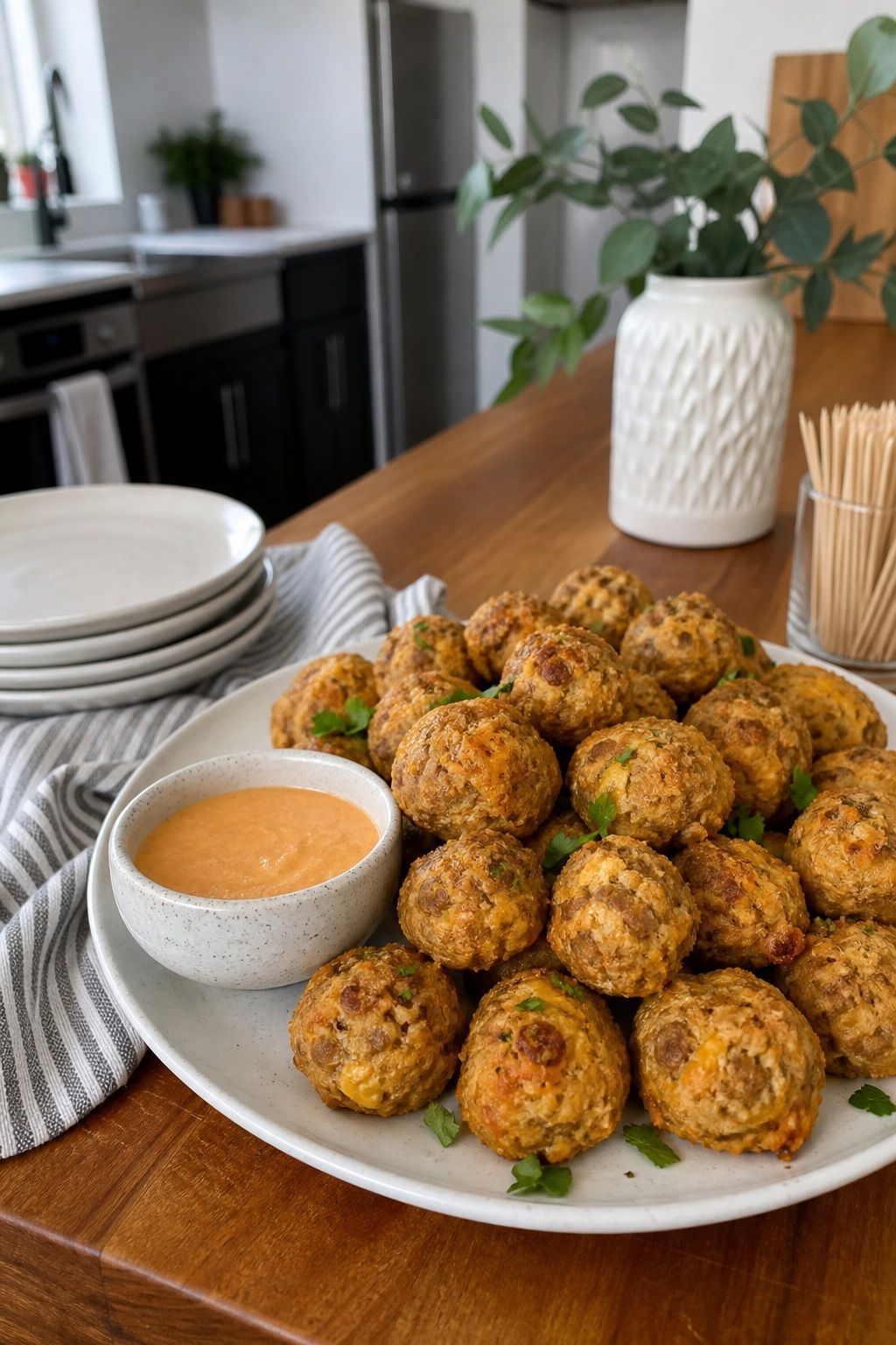 Sausage Balls small apartment idea for Top 18 Hosting Appetizers That Wow Guests with Almost No Effort.