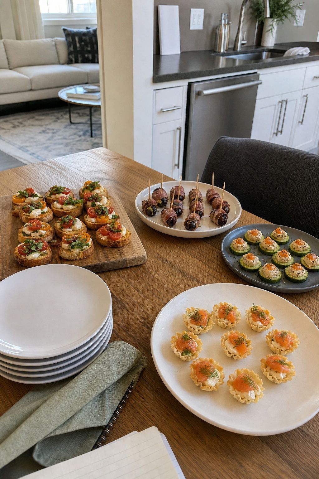 The Bites-Per-Person Rule small apartment idea for Top 18 Hosting Appetizers That Wow Guests with Almost No Effort.