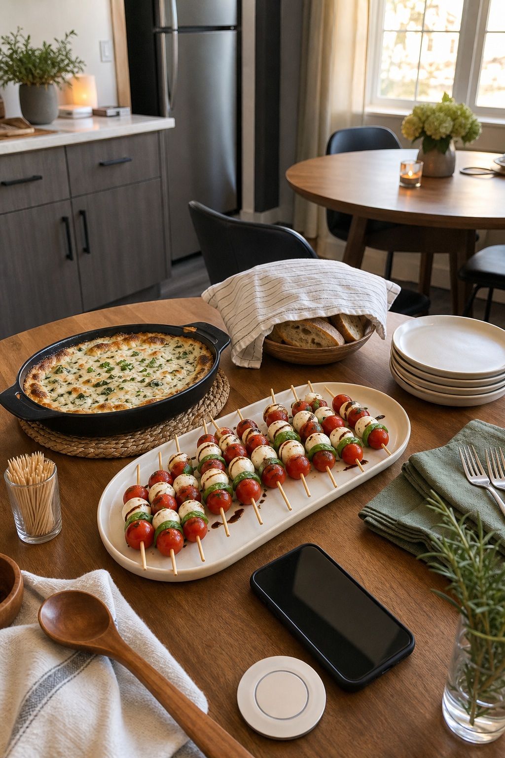 The Timing Call small apartment idea for Top 18 Hosting Appetizers That Wow Guests with Almost No Effort.