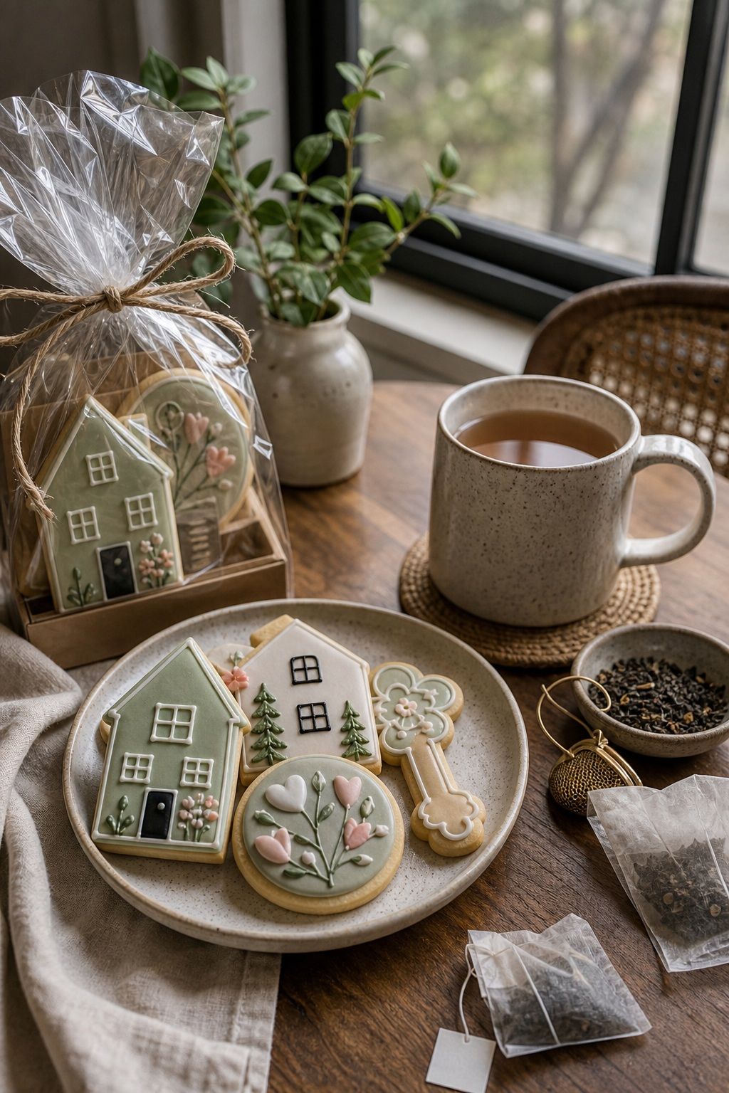 House-Shaped Sugar Cookie small apartment idea for Top 16 Housewarming Cookies That Make the Sweetest Welcome Home Gift.