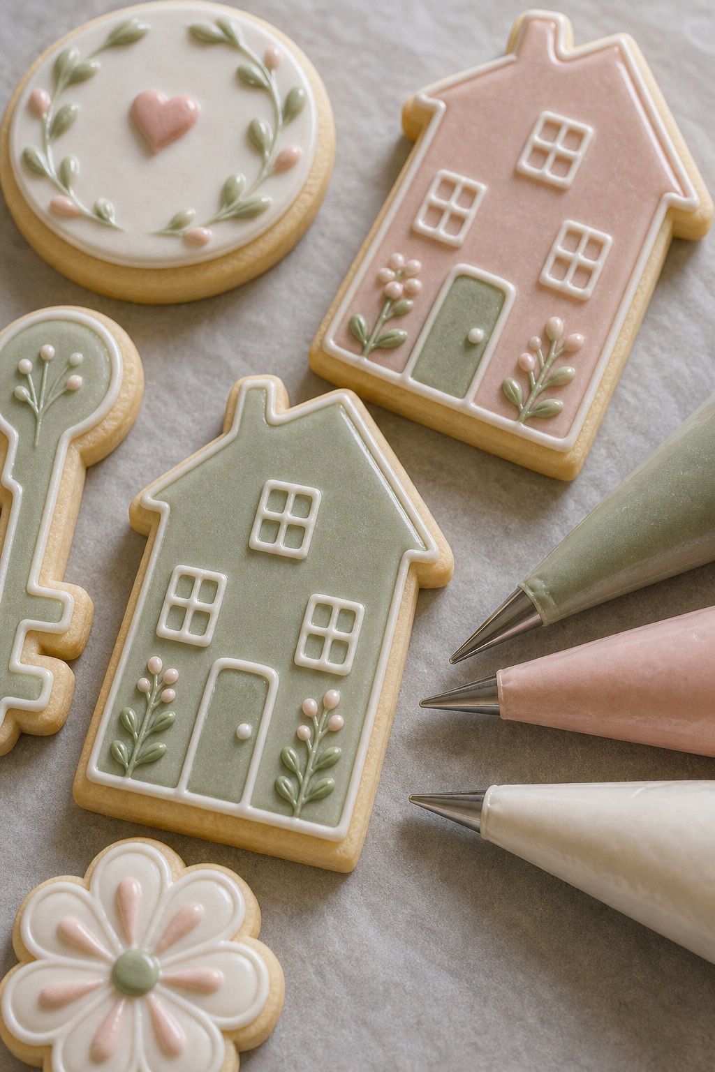 The Flood-and-Pipe Method small apartment idea for Top 16 Housewarming Cookies That Make the Sweetest Welcome Home Gift.