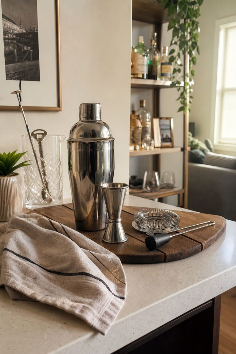 Cocktail Shaker Kit small apartment idea for Top 17 Housewarming Gift Ideas for Men He Will Actually Use.