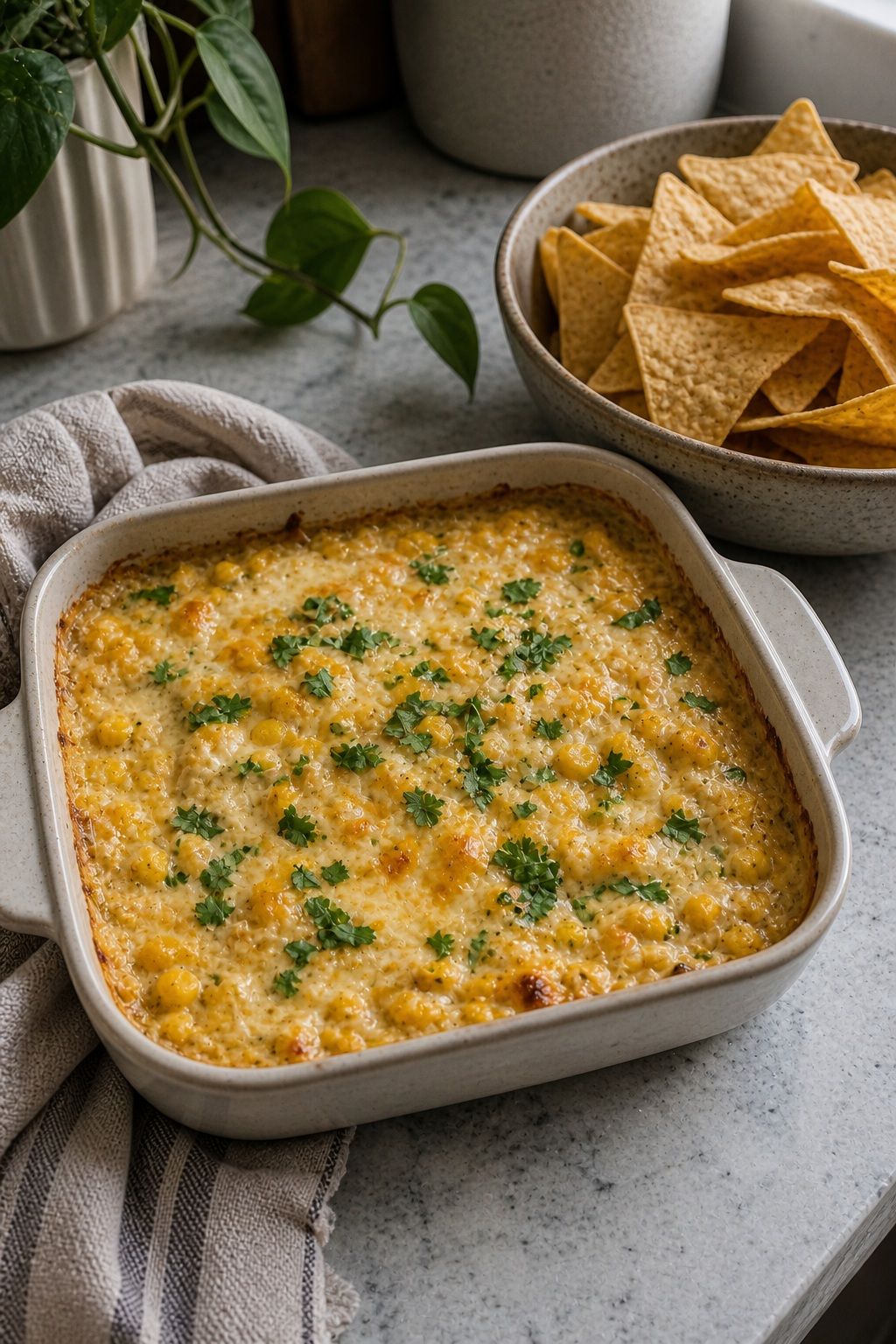 Hot Corn Dip small apartment idea for Top 18 Housewarming Party Food Ideas for an Easy Crowd-Pleasing Spread.