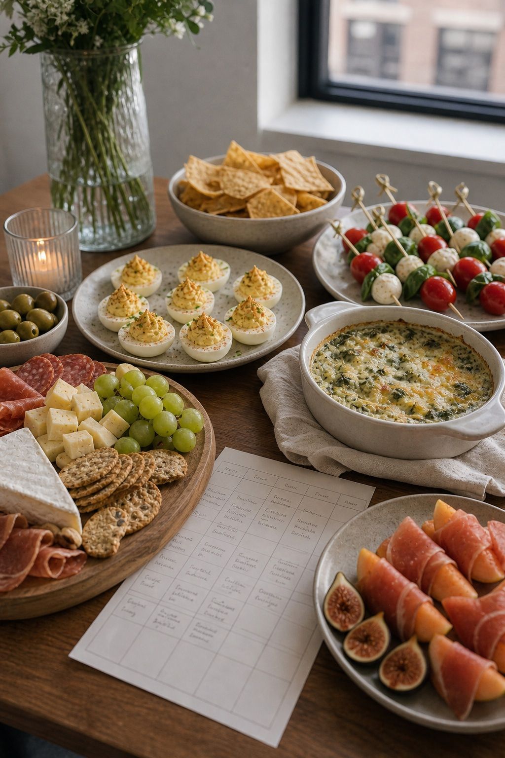 The Dietary-Restriction Grid small apartment idea for Top 18 Housewarming Party Food Ideas for an Easy Crowd-Pleasing Spread.