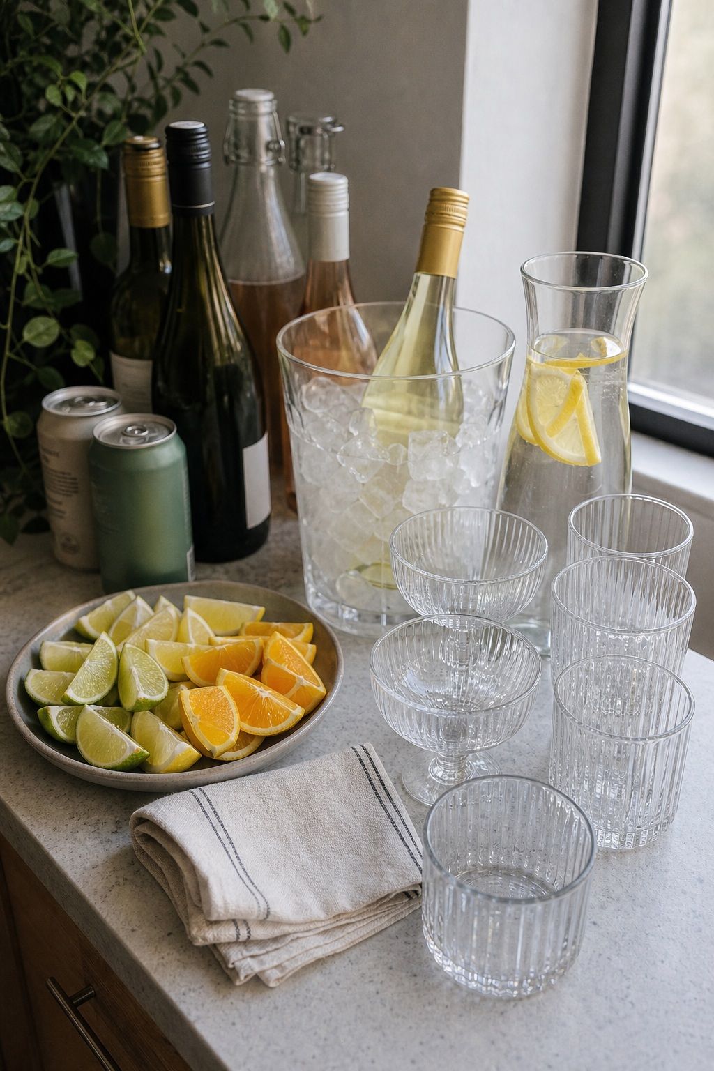 The Drink-Bring Math small apartment idea for Top 18 Housewarming Party Food Ideas for an Easy Crowd-Pleasing Spread.