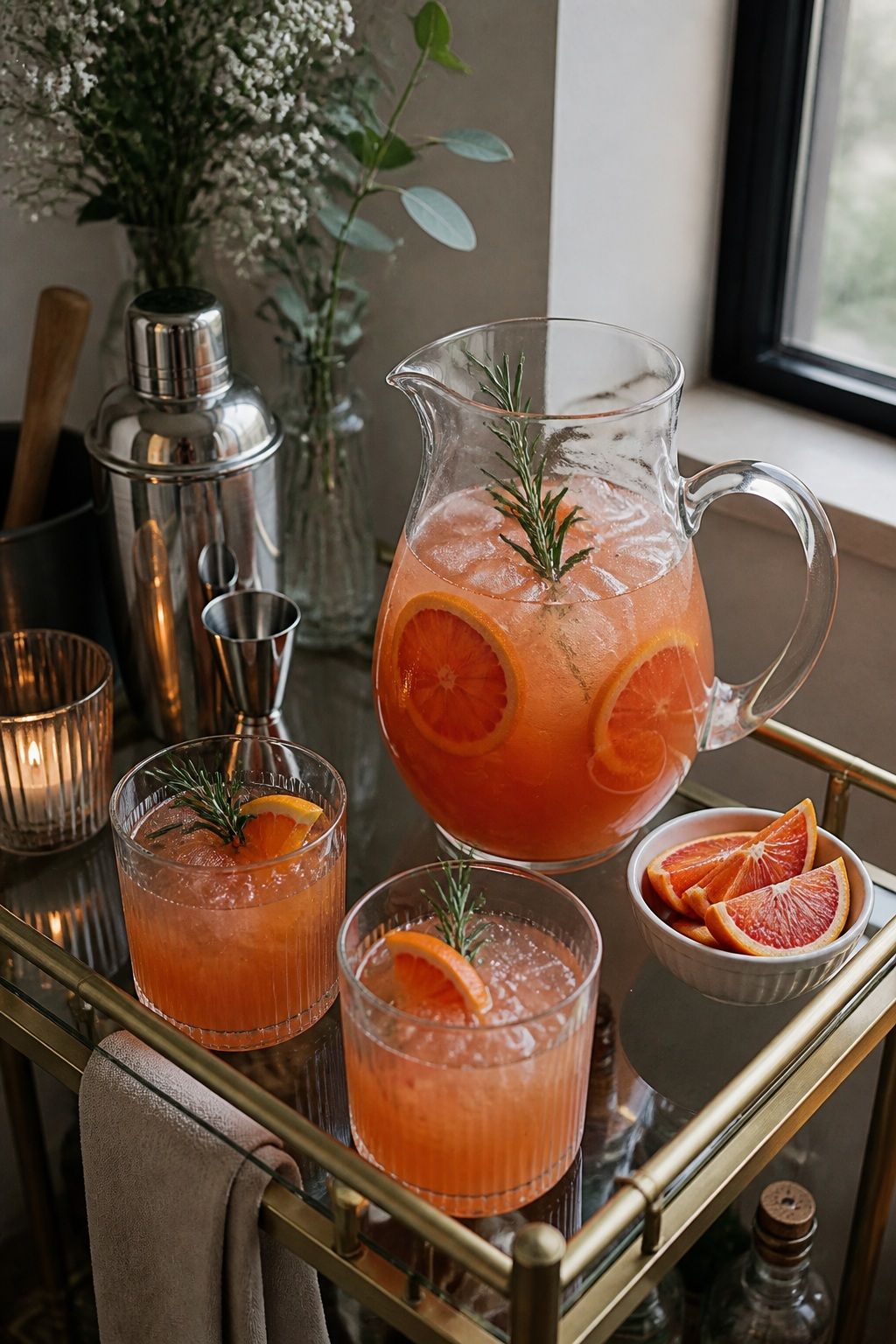 A Single Signature Cocktail small apartment idea for Top 18 Housewarming Party Food Ideas for an Easy Crowd-Pleasing Spread.