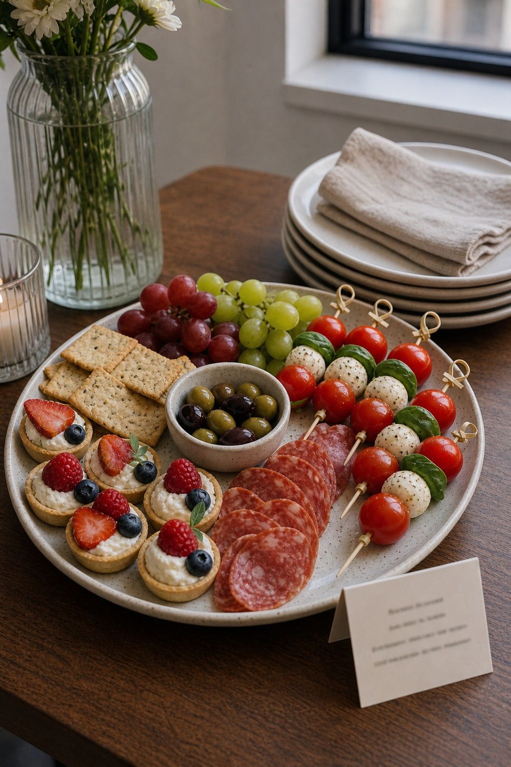 The Labeled-Allergens Card small apartment idea for Top 18 Housewarming Party Food Ideas for an Easy Crowd-Pleasing Spread.
