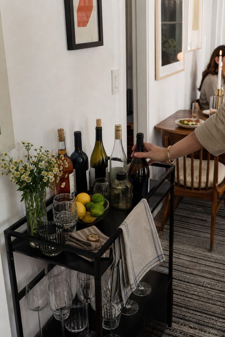 The Bring-a-Bottle Bar Build small apartment idea for Top 16 Housewarming Party Themes That Make a New Home Feel Like a Celebration.
