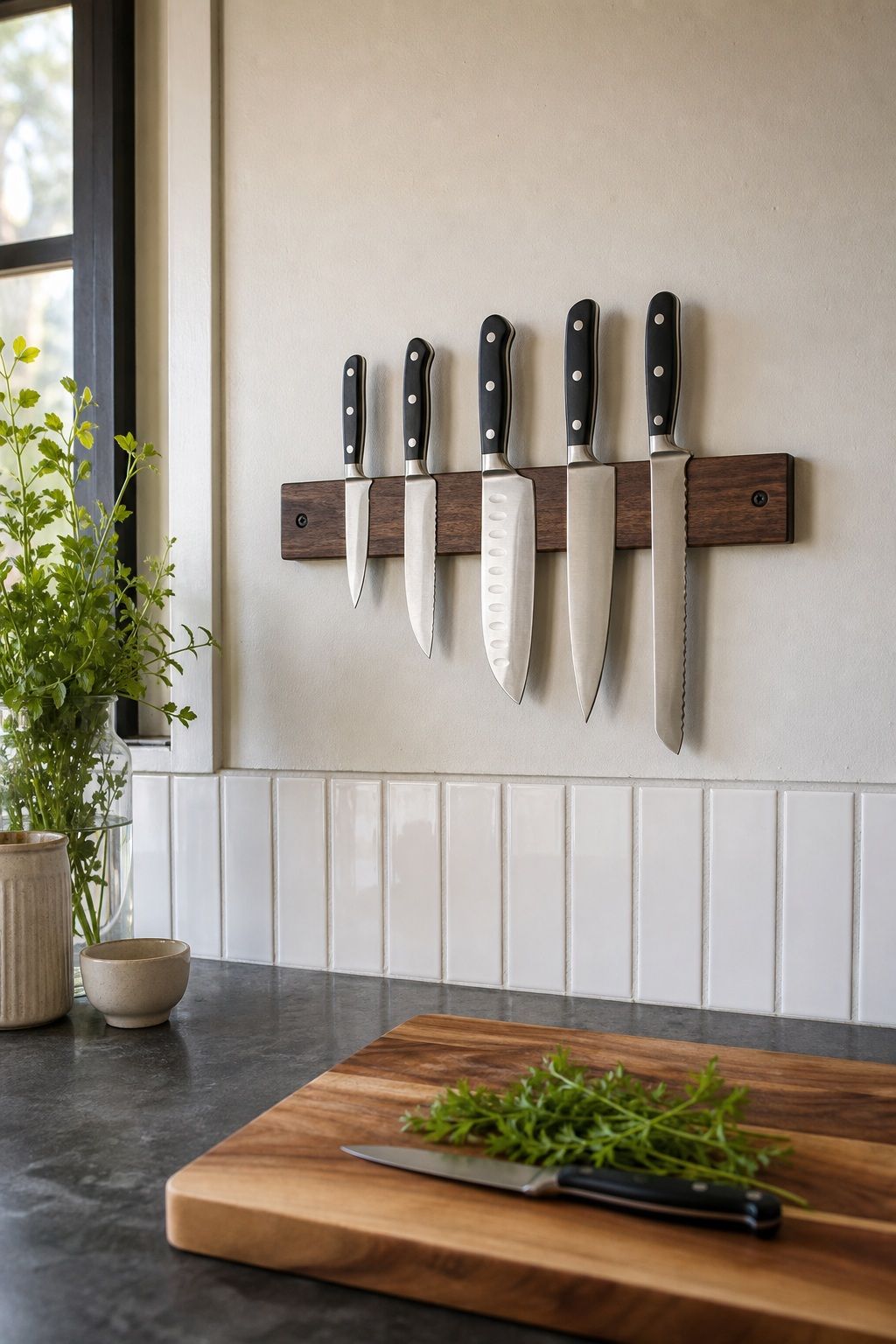 16-inch Magnetic Knife Strip small apartment idea for 15 Kitchen Decor Essentials From Amazon for a Beautiful, Functional Space.