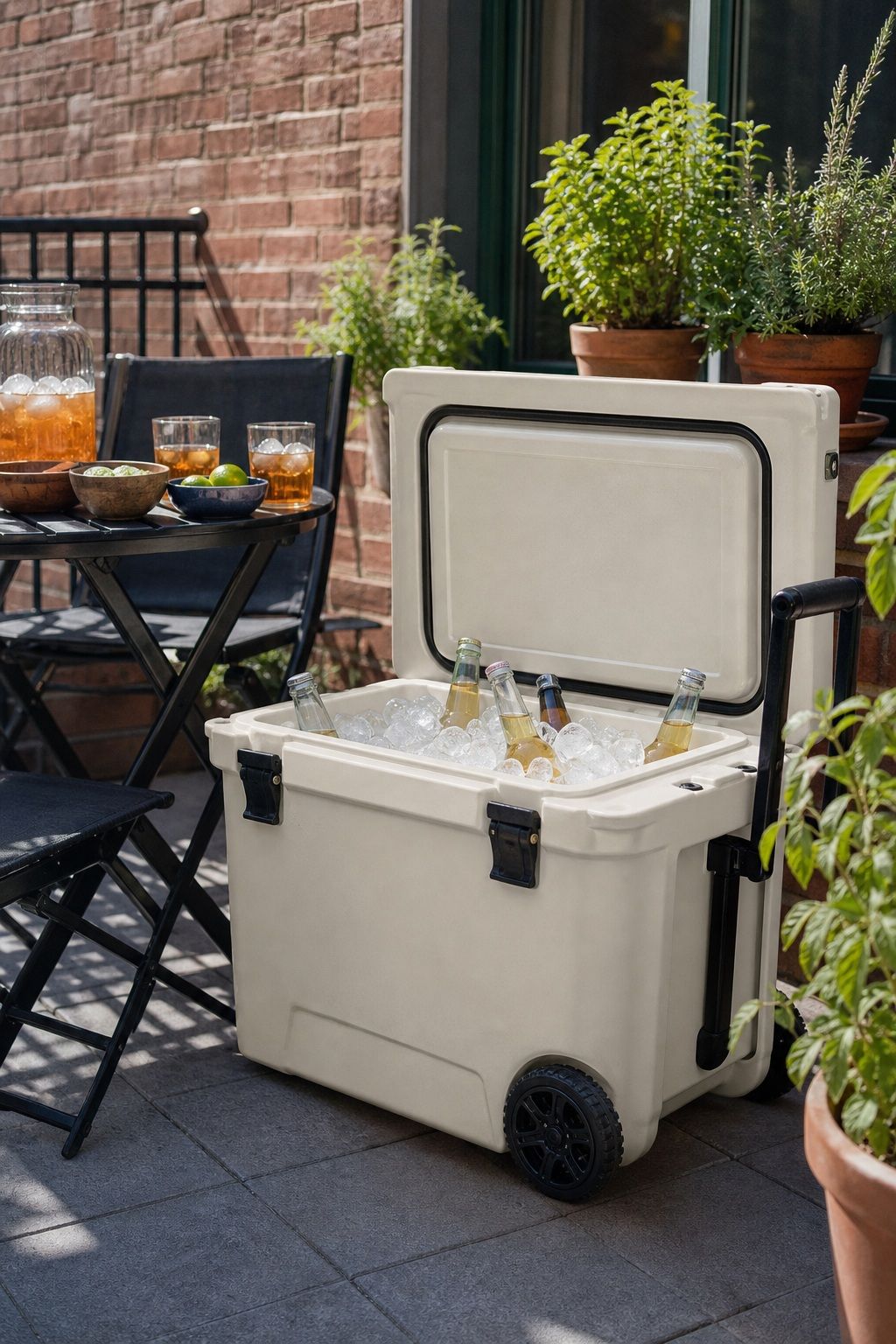Large Wheeled Hard Cooler small apartment idea for 20 Outdoor Entertaining Essentials From Amazon for Your Next Summer Party.