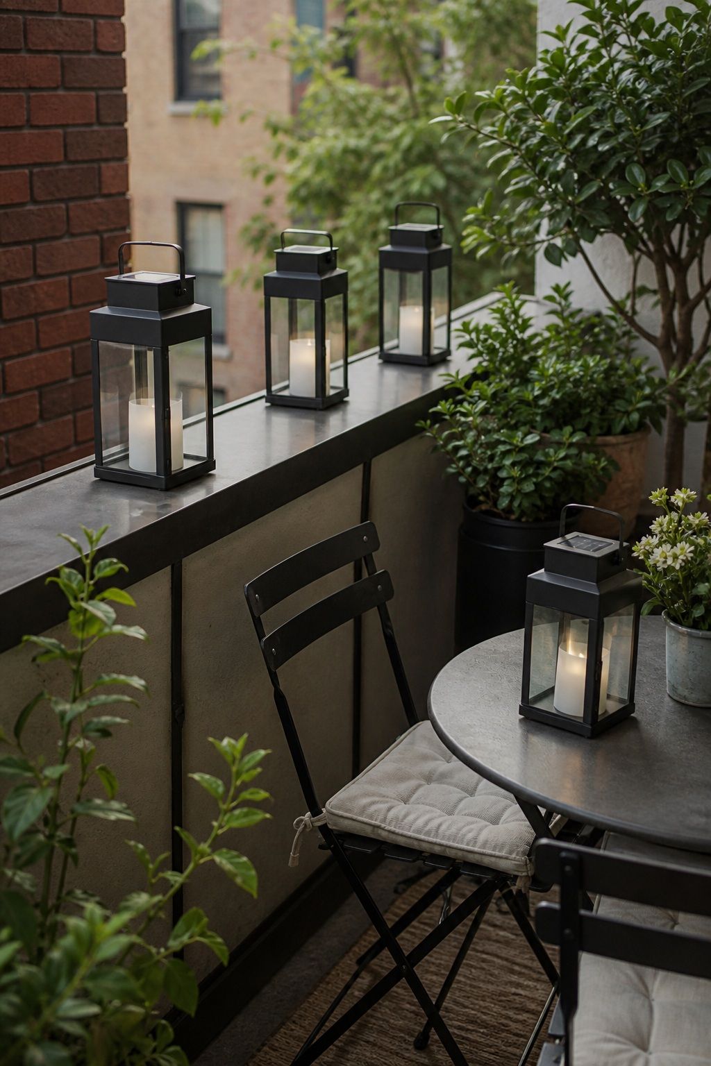 Solar Outdoor Lanterns Set of 4 small apartment idea for 20 Outdoor Entertaining Essentials From Amazon for Your Next Summer Party.
