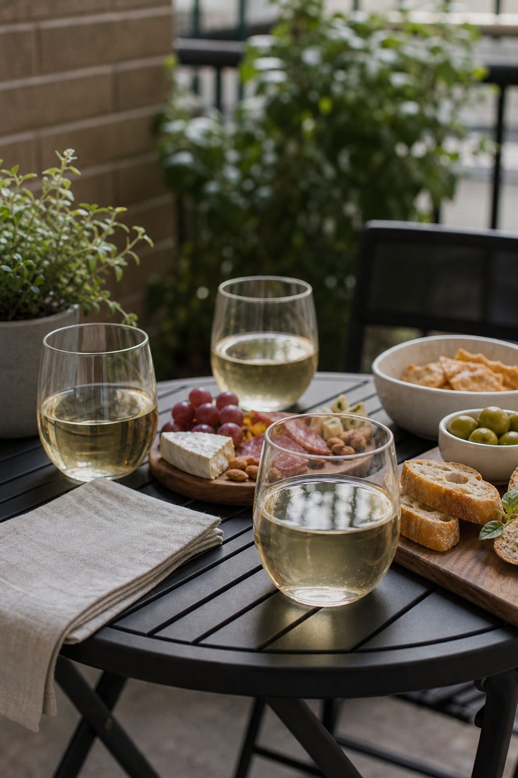Shatterproof Plastic Wine Glasses Set of 12 small apartment idea for 20 Outdoor Entertaining Essentials From Amazon for Your Next Summer Party.