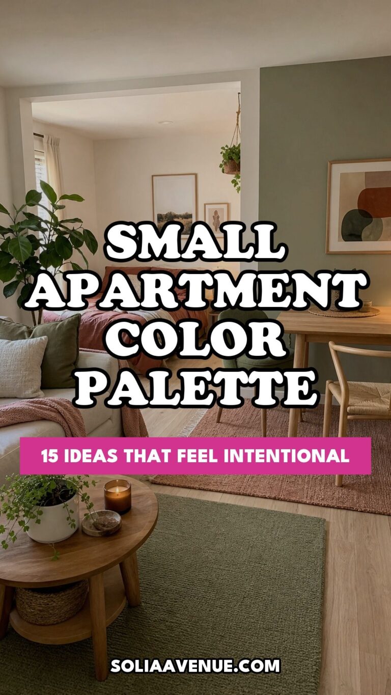 Small Color Top 15 Small Apartment Color Palette Ideas That Make Every Room Feel ...