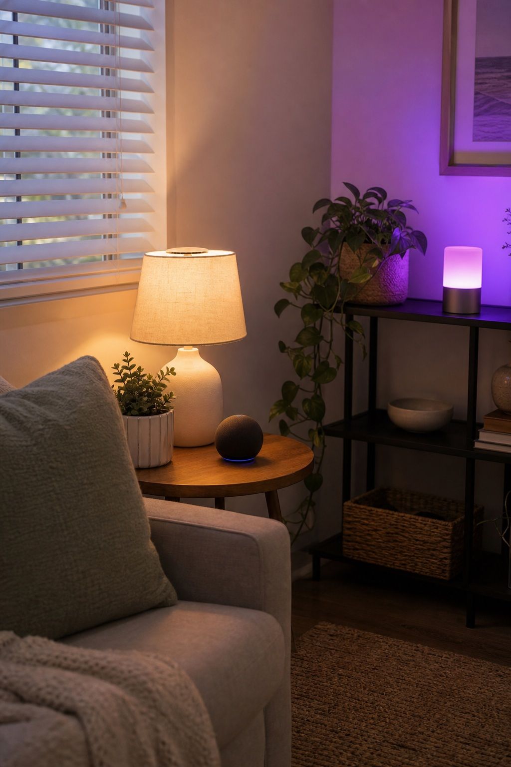 Philips Hue Smart Bulbs small apartment idea for 25 Small Apartment Essentials From Amazon That Actually Make Small Spaces Work.