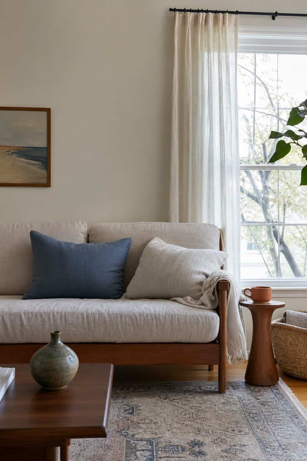 5. Swap Textiles for Lighter Weights