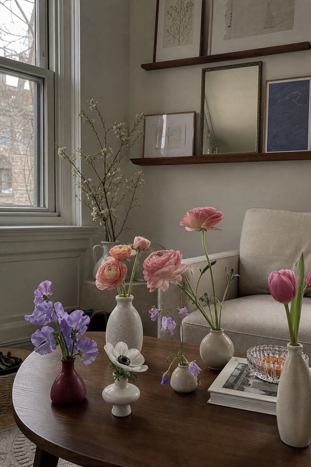 10. Add a Few Stems of Soft Spring Florals