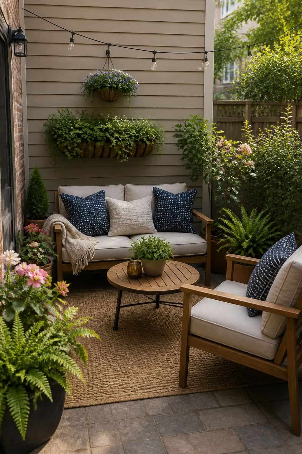 Create an Outdoor Seating Area small apartment idea for Top 18 Spring Yard Decor Ideas for a Garden-Ready Outdoor Refresh.
