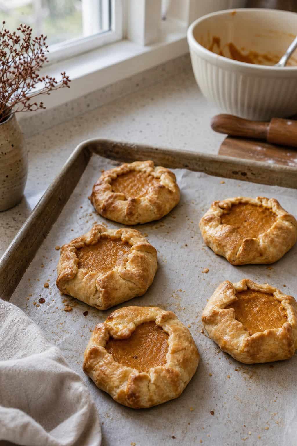 Mini Pumpkin Galettes small apartment idea for Top 18 Thanksgiving Appetizer Ideas for an Easy Crowd-Pleaser.