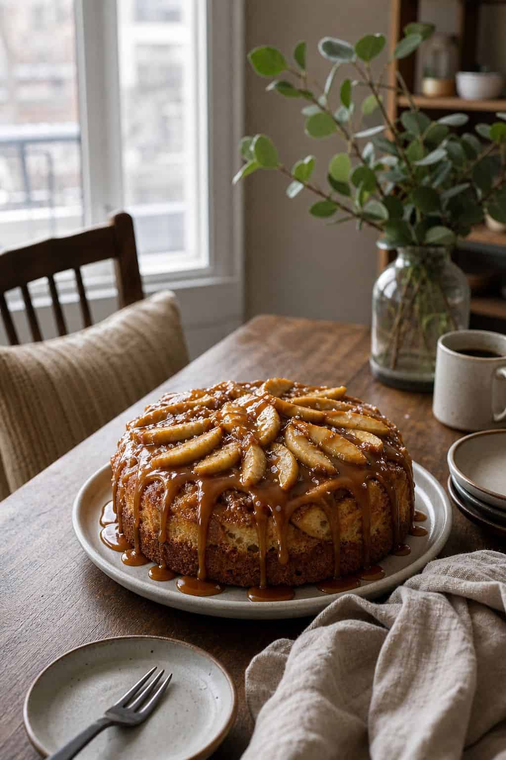 Salted Caramel Apple Cake small apartment idea for Top 18 Thanksgiving Dessert Ideas Beyond the Classic Pie.