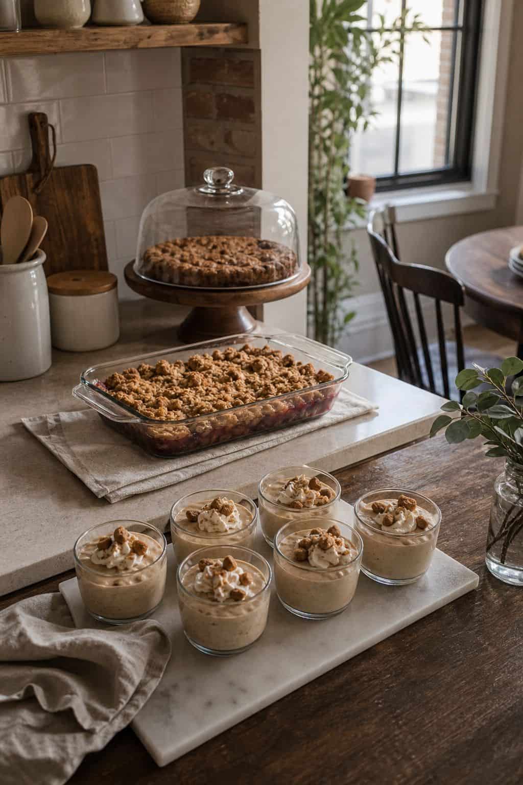Plan One Make-Ahead, One Day-Of, One No-Bake small apartment idea for Top 18 Thanksgiving Dessert Ideas Beyond the Classic Pie.