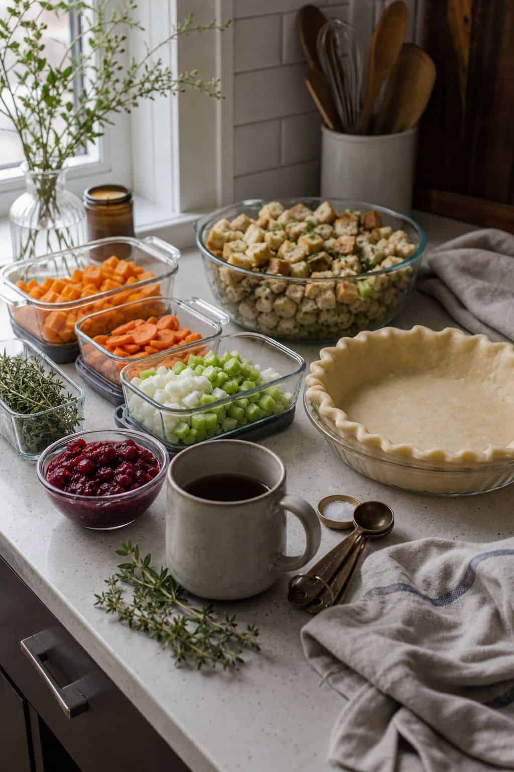 Plan and Prep the Menu Ahead small apartment idea for Top 18 Thanksgiving Dinner Food Ideas for a Full Holiday Menu.