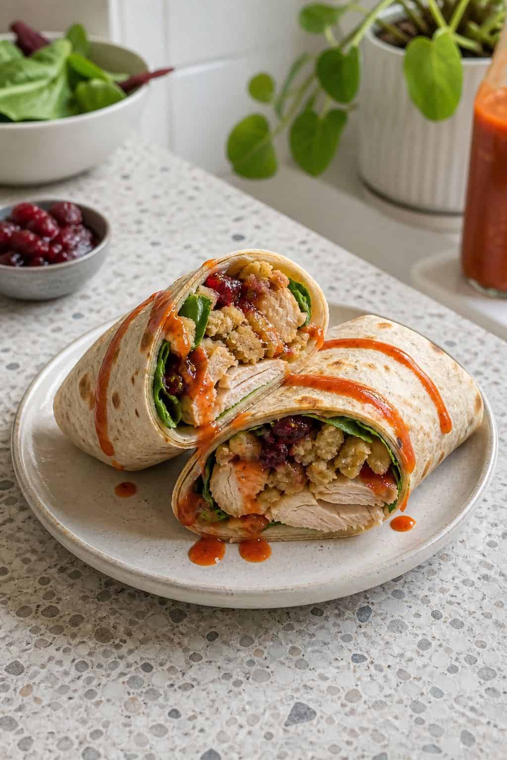 Spicy Turkey and Stuffing Wraps small apartment idea for Top 17 Thanksgiving Leftover Recipes That Are Better Than the Feast.