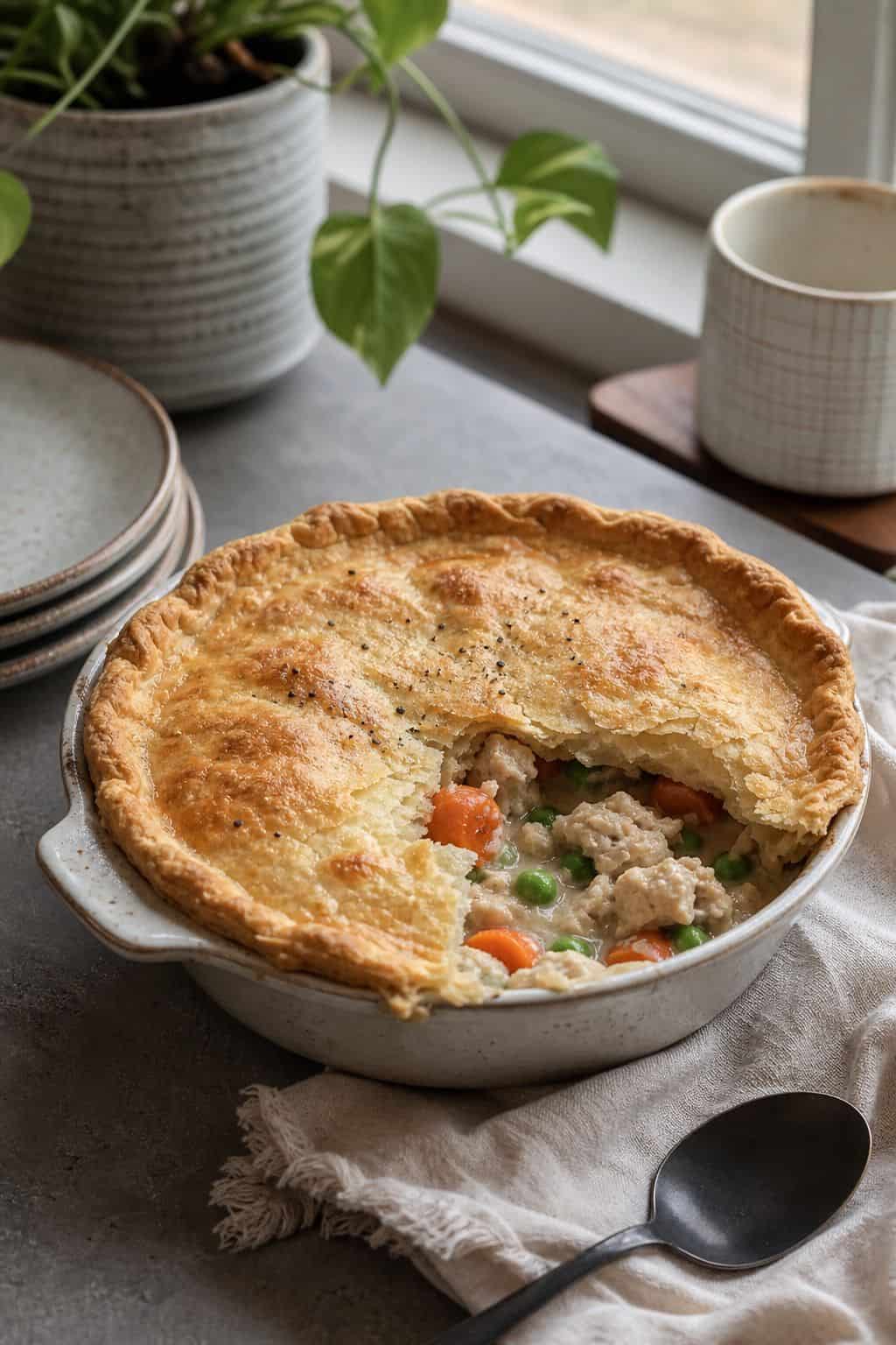 Turkey Pot Pie small apartment idea for Top 17 Thanksgiving Leftover Recipes That Are Better Than the Feast.