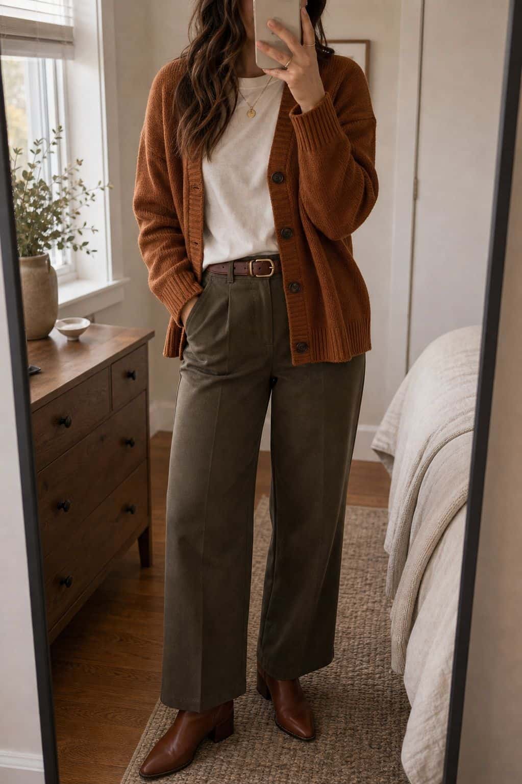 Lean Into a Warm Fall Color Palette small apartment idea for Top 17 Thanksgiving Outfit Ideas for Women That Mix Cozy and Chic.
