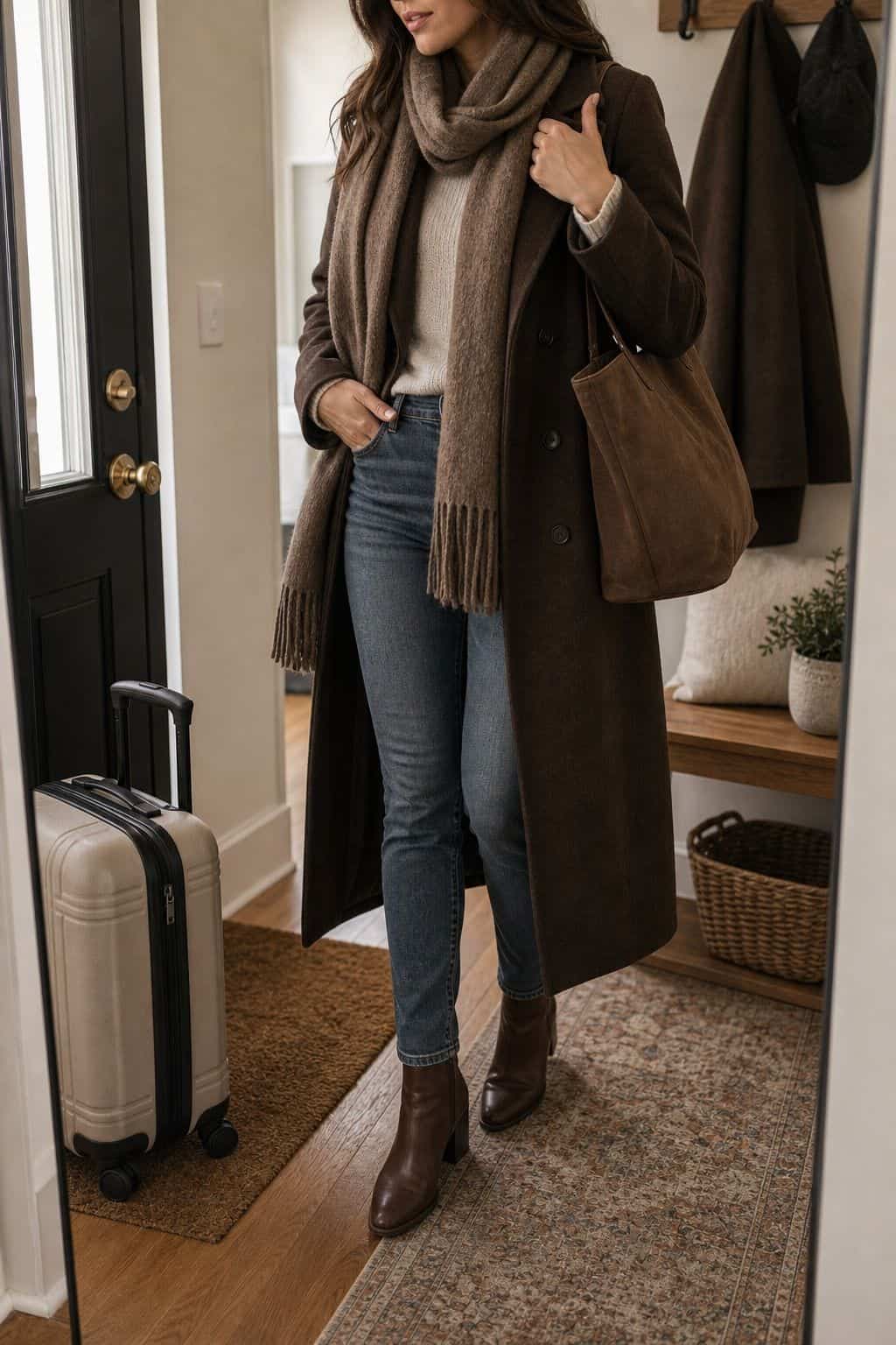 Dress for the Weather and the Travel small apartment idea for Top 17 Thanksgiving Outfit Ideas for Women That Mix Cozy and Chic.