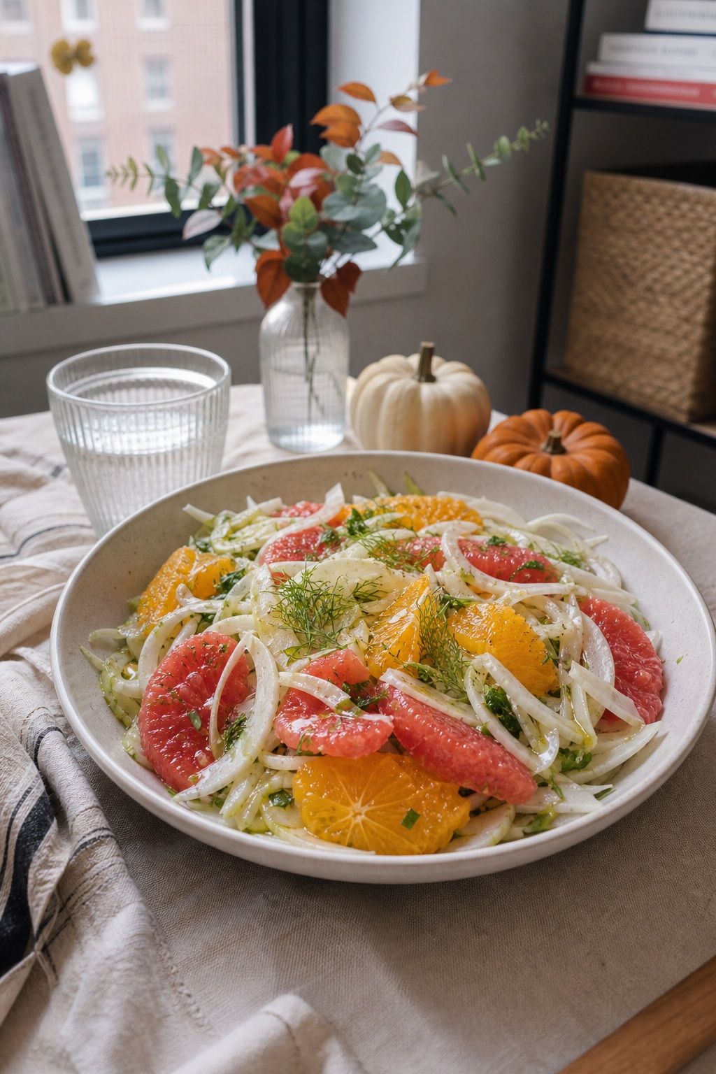 Citrus and Fennel Salad small apartment idea for Top 17 Thanksgiving Salad Ideas for a Fresh Holiday Plate.