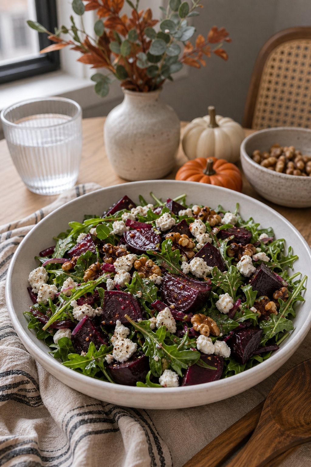 Roasted Beet and Goat Cheese Salad small apartment idea for Top 17 Thanksgiving Salad Ideas for a Fresh Holiday Plate.