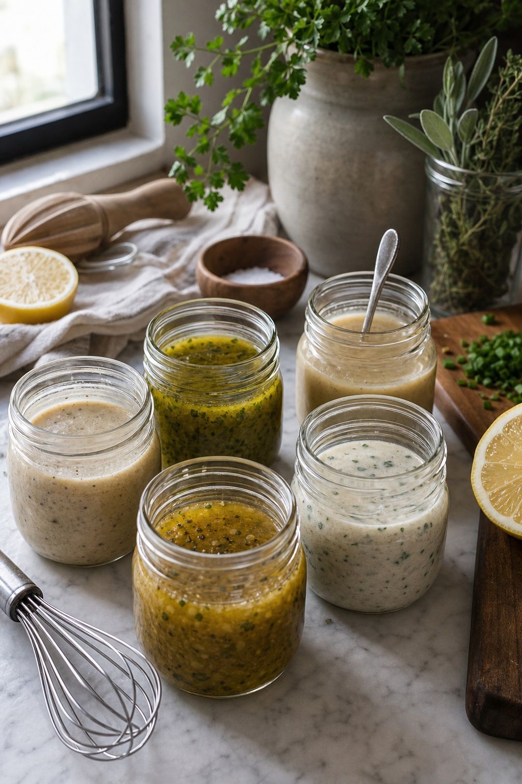Make the Dressings Two Days Ahead small apartment idea for Top 17 Thanksgiving Salad Ideas for a Fresh Holiday Plate.