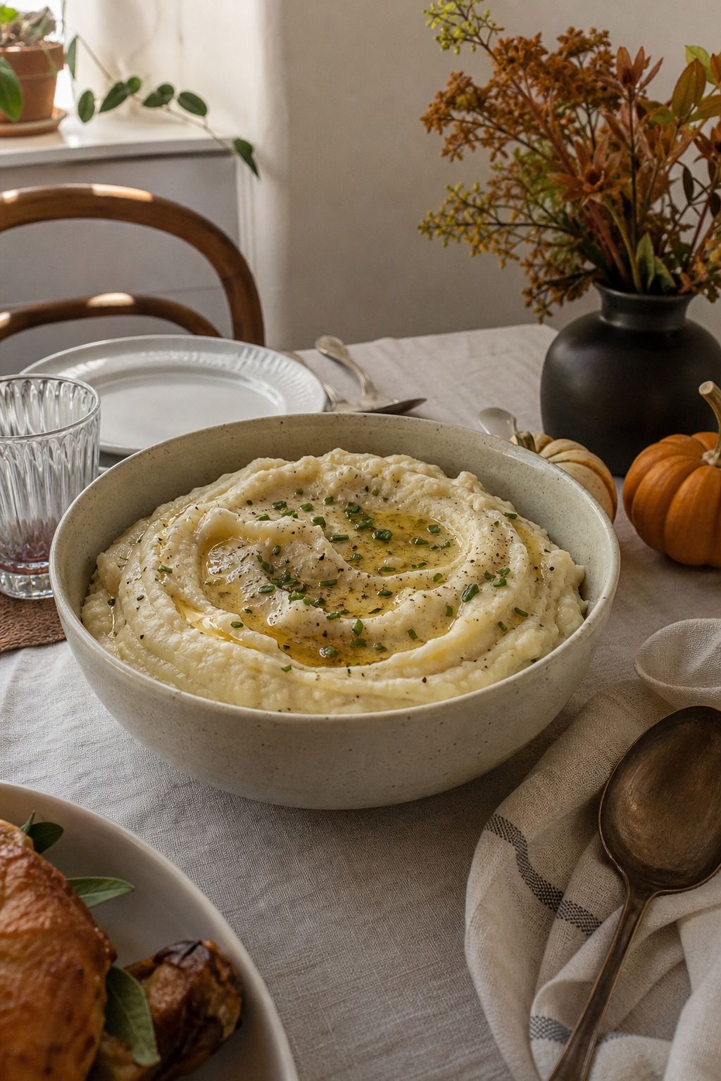 Miso Brown Butter Mashed Potatoes small apartment idea for Top 18 Thanksgiving Side Dish Ideas to Round Out the Plate.