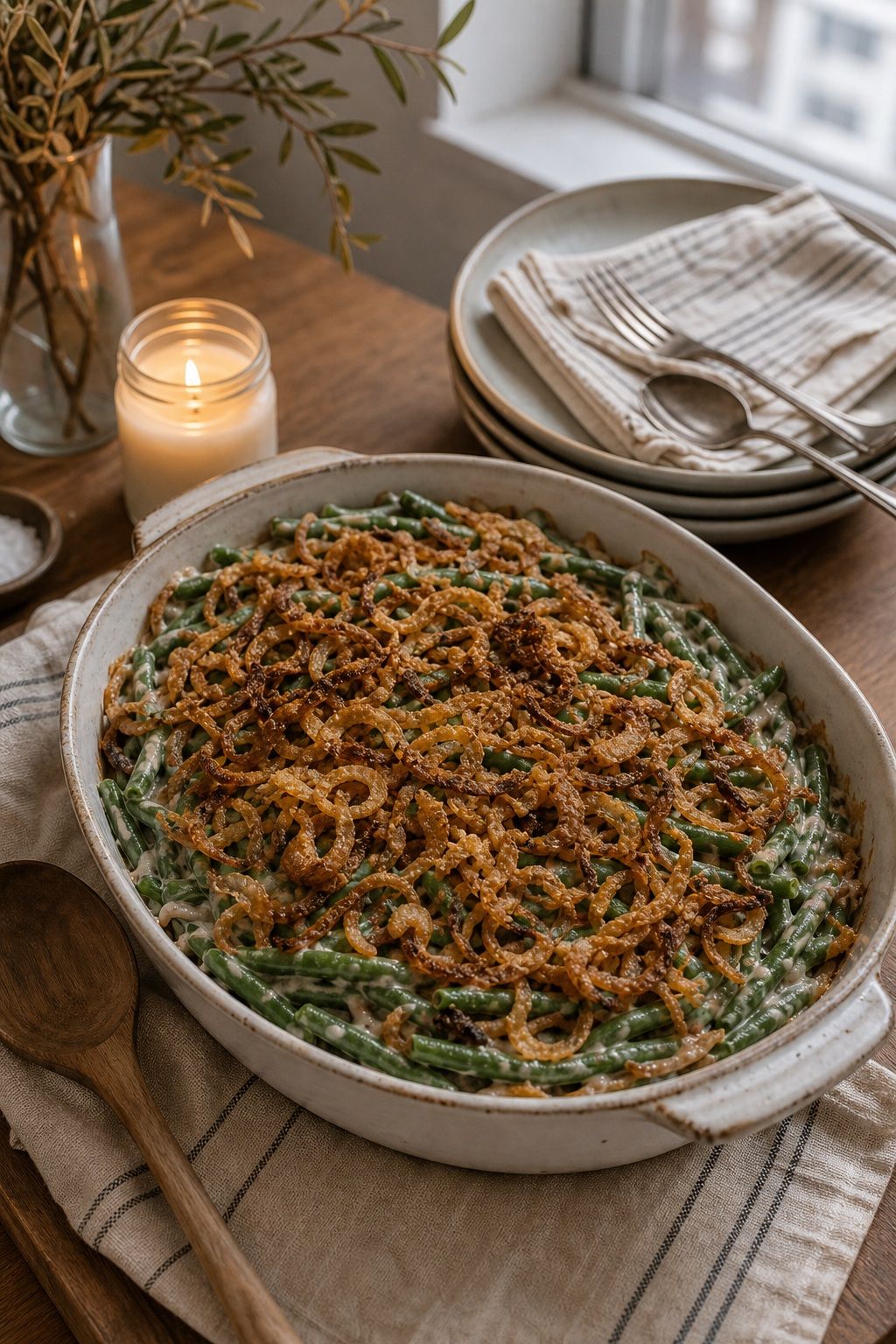 Modern Green Bean Casserole From Scratch small apartment idea for Top 18 Thanksgiving Side Dish Ideas to Round Out the Plate.