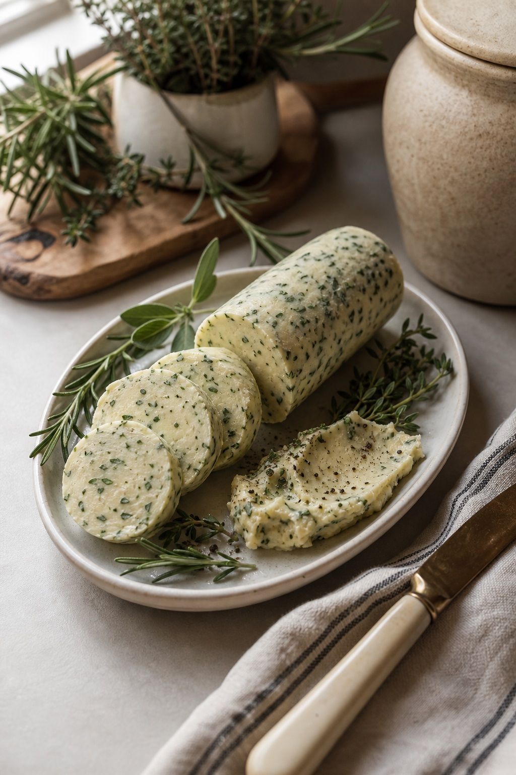Compound Herb Butter for Everything small apartment idea for Top 18 Thanksgiving Side Dish Ideas to Round Out the Plate.
