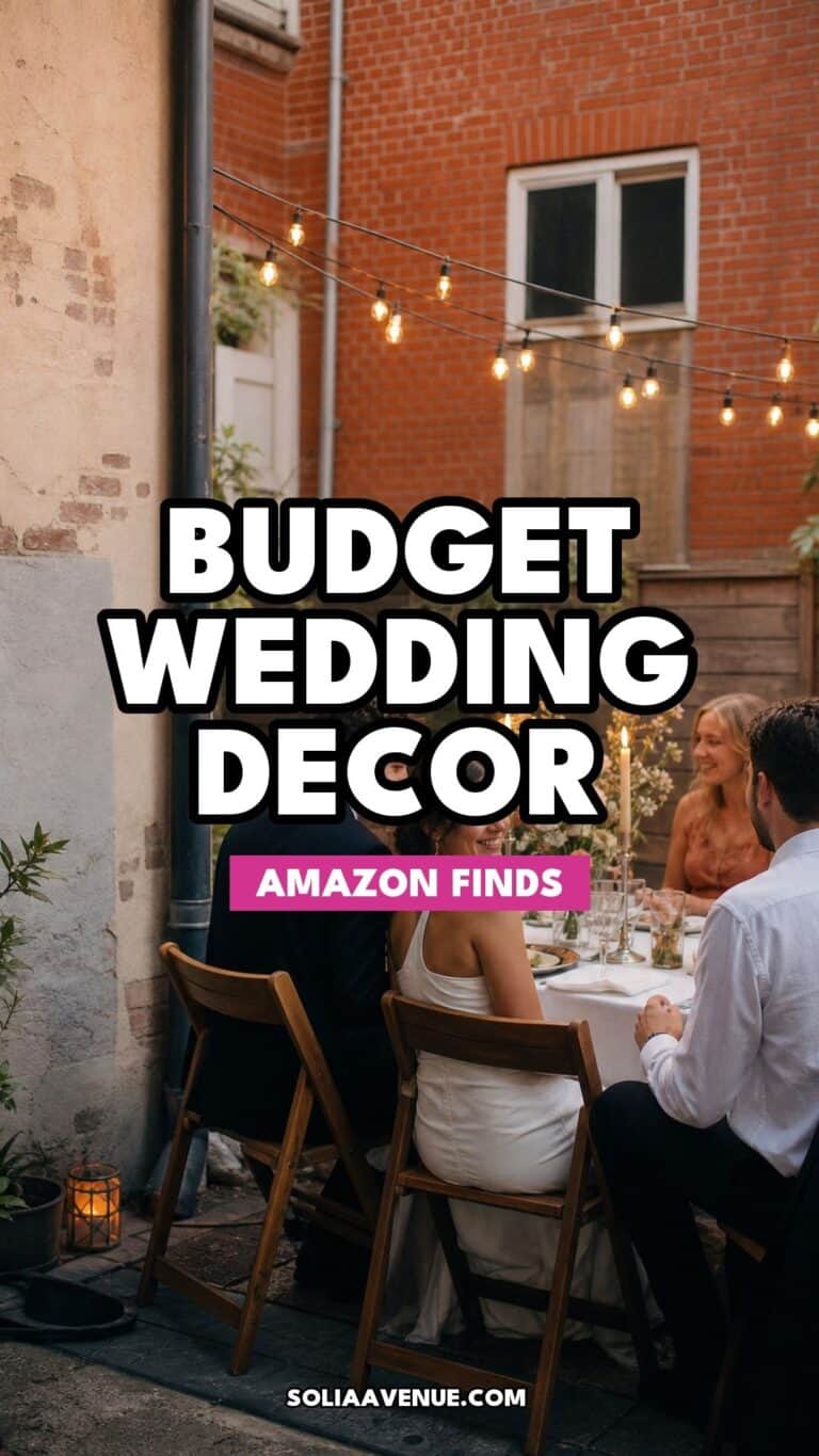 Budget wedding decor Amazon finds for attainable celebrations