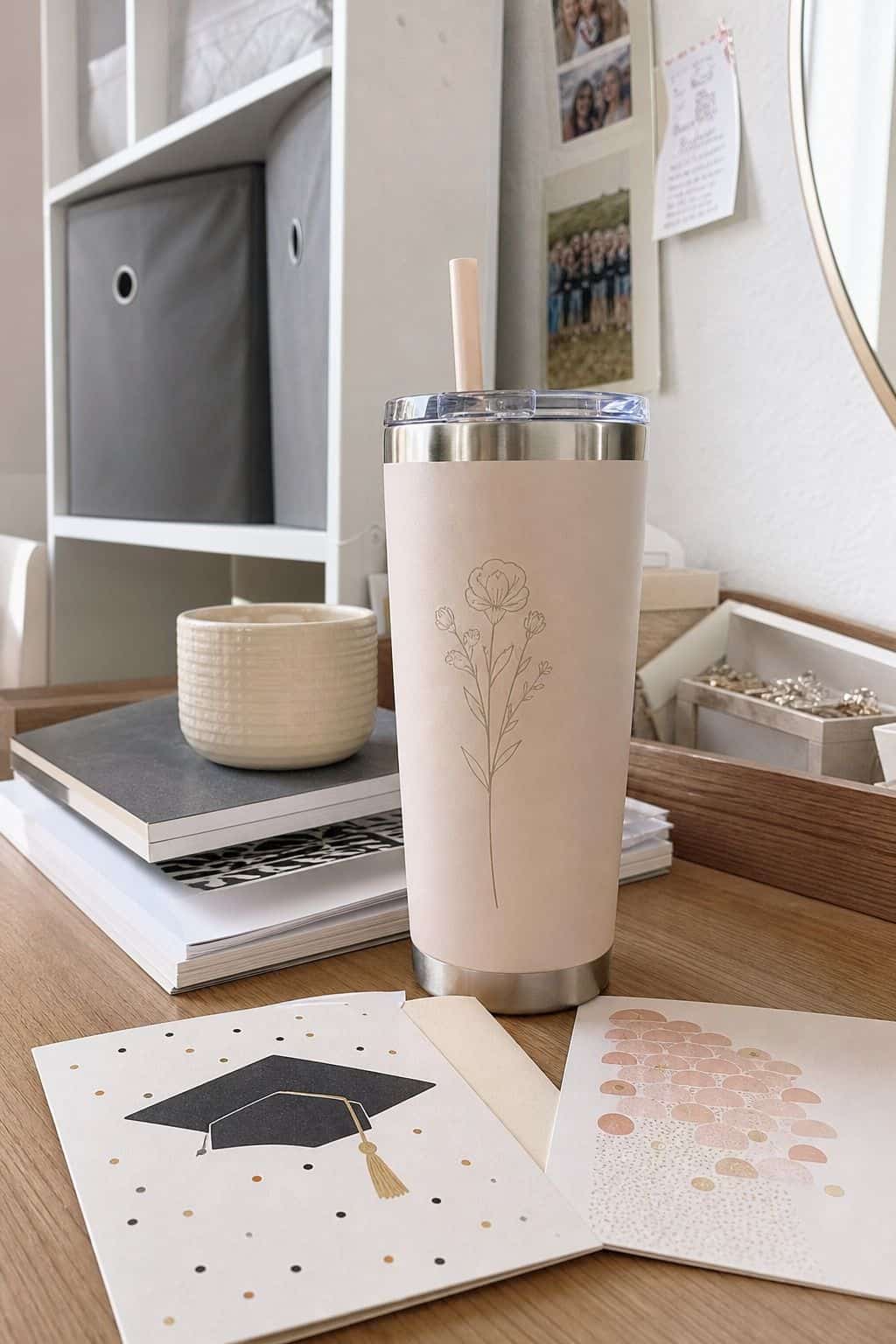 Insulated Tumbler with Personalization graduation gift idea for boys