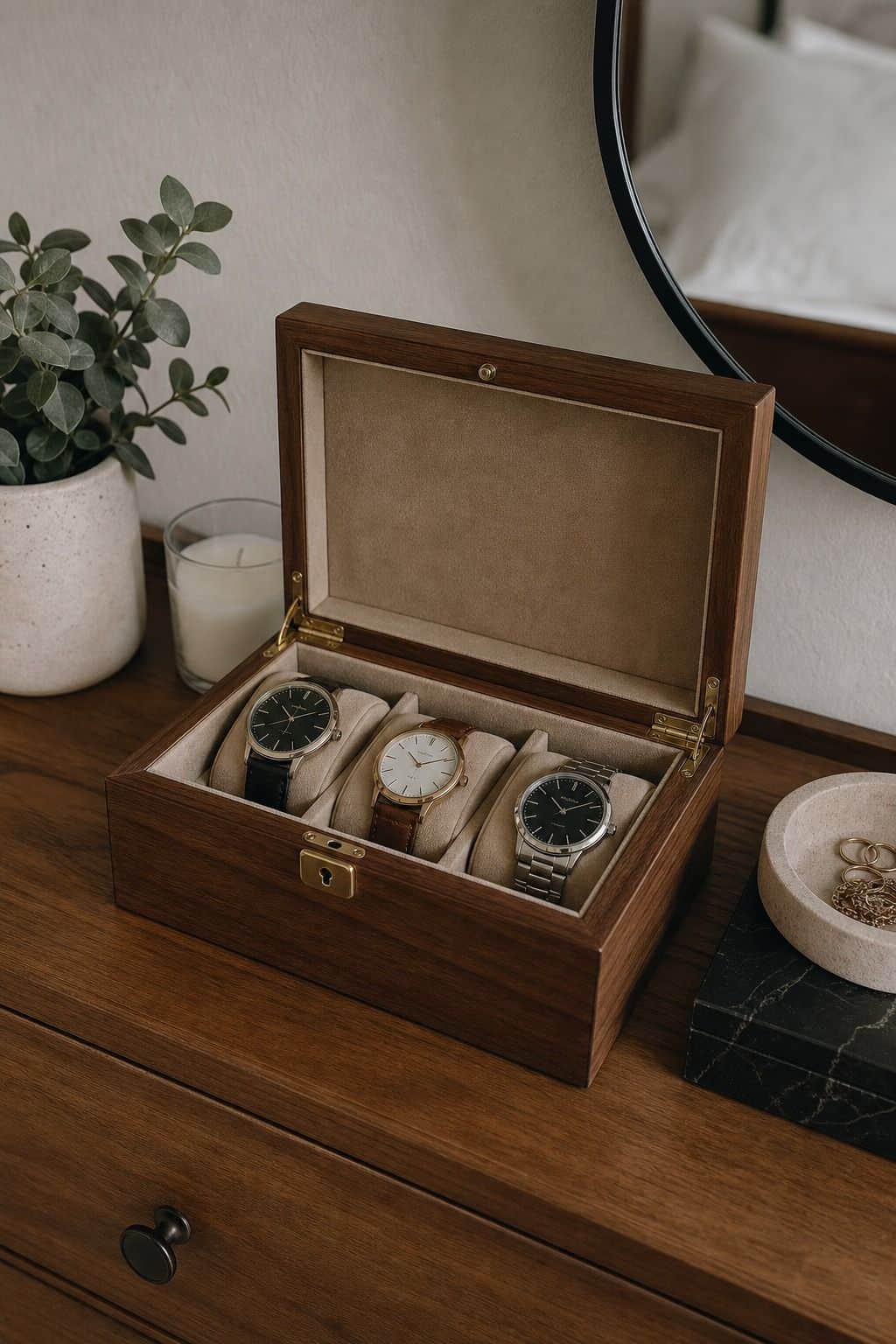 Engraved Watch Box graduation gift idea for boys