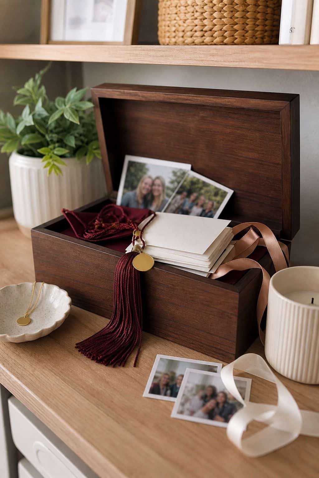 Custom Graduation Keepsake Box graduation gift idea for boys