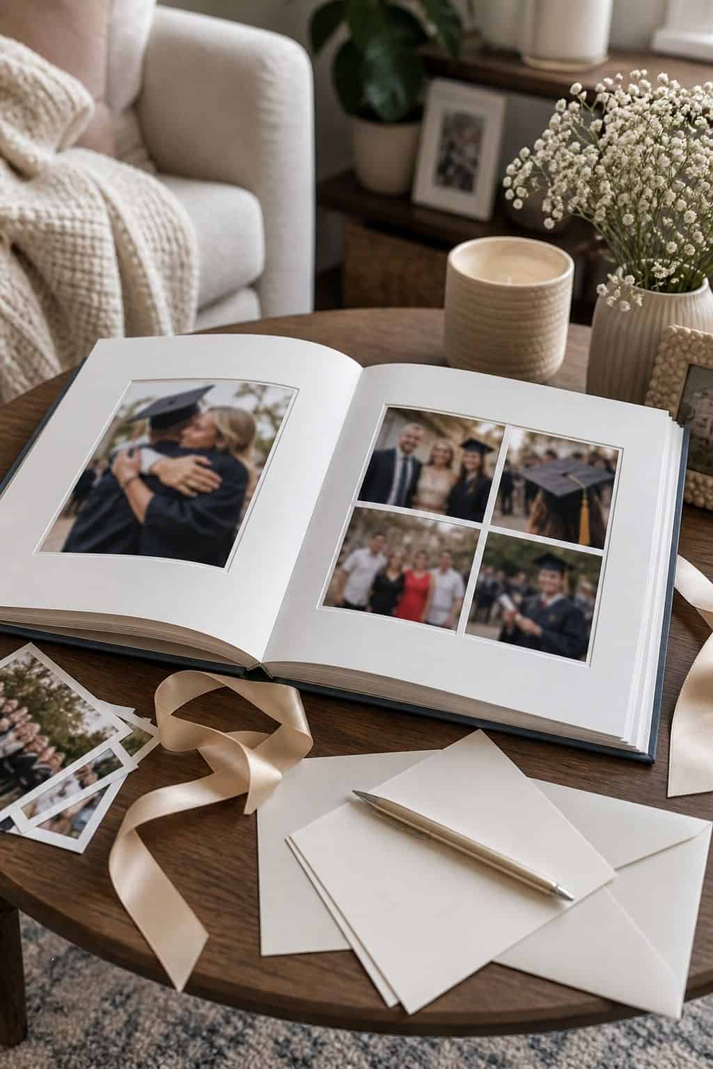 Personalized Graduation Photo Album graduation gift idea for boys