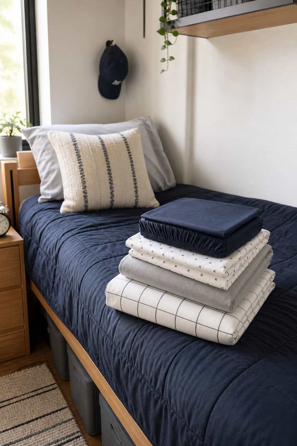 Bedding & Sheet Set (Twin XL) graduation gift idea for boys